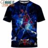 Michael Jordan 3D Scores Fullprinted T-Shirt, Present For Basketball Lover