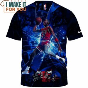 Michael Jordan 3D Scores Fullprinted T Shirt 2