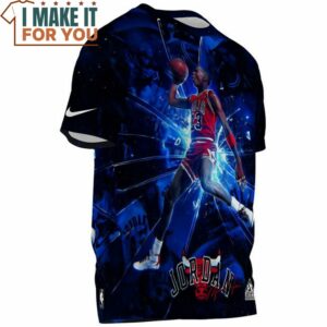 Michael Jordan 3D Scores Fullprinted T Shirt 3