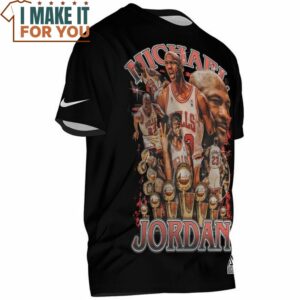 Michael Jordan Cool Vintage Black T Shirt 2