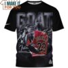 Michael Jordan GOAT Signature Retro Shirt, Present For Basketball Lover