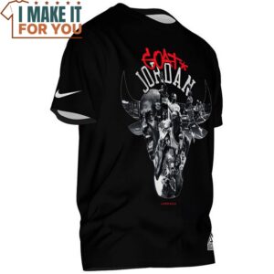 Michael Jordan Goat Jordan 23 Jumpman T Shirt 2