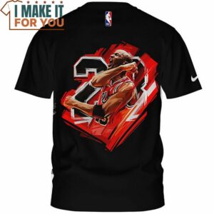 Michael Jordan Goat Jordan 23 Jumpman T Shirt 3