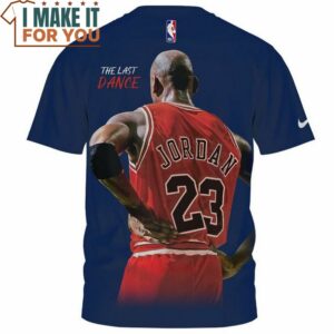 Michael Jordan History of the GOAT Navy T Shirt 2