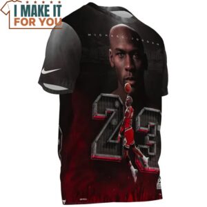 Michael Jordan Iron 23 Slam Dunk Shirt 3