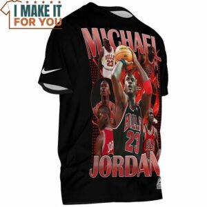Michael Jordan Retro Art T Shirt 2