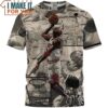 Michael Jordan Slam Dunk Cartoon Art Shirt, Gift Idea For Nba Fan