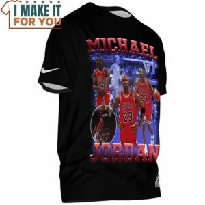 Michael Jordan Slam Dunk Vintage T Shirt 2
