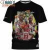 Michael Jordan Space Jam Bug Bunny Retro T-Shirt, Gift Idea For Nba Fan