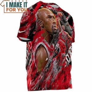 Michael Jordan The GOAT 3D Art Fullprinted T Shirt 3