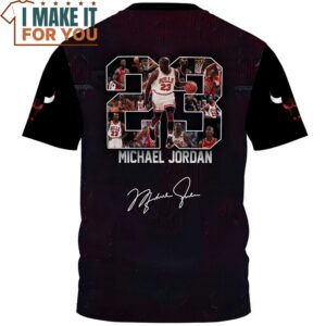 Michael Jordan The Last Dane Leon Art Bulls Shirt 3
