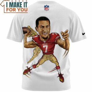 CKaepernick x San Francisco 49ers Fullprinted T Shirt 2