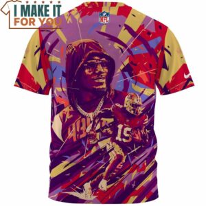 Deebo Samuels x San Francisco 49ers Cool Art Fullprinted T Shirt 2