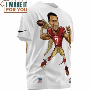 CKaepernick x San Francisco 49ers Fullprinted T Shirt 3