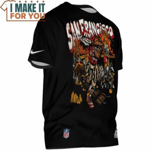 San Francisco 49ers Fierce Rush T Shirt 2 1
