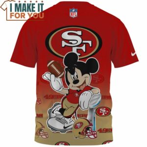 San Francisco 49ers Game Day Mickey T Shirt 2 1