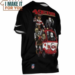 San Francisco 49ers Horror Mashup T Shirt 2 1