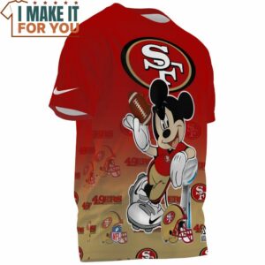 San Francisco 49ers Game Day Mickey T Shirt 3 1