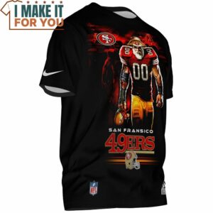 San Francisco 49ers Fiery Spirit Player T Shirt 3 1