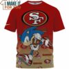 San Francisco 49ers Speed Rush Sonic T-Shirt, Best Gifts For 49ers Fans