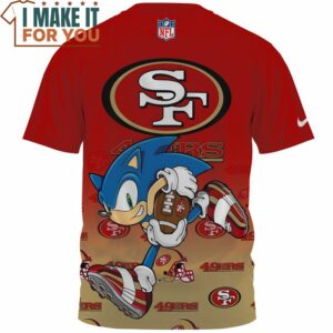 San Francisco 49ers Speed Rush Sonic T Shirt 2 1