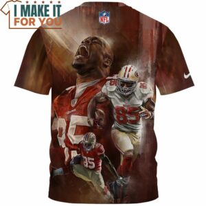 Vernon Davis x San Francisco 49ers Cool Art Fullprinted T Shirt 2 1