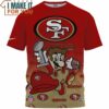 San Francisco 49ers x Super Mario Champion AOP T-Shirt, Best Gifts For 49ers Fans