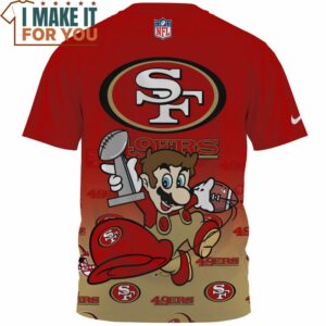 San Francisco 49ers x Super Mario Champion AOP T Shirt 2 1