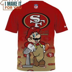 San Francisco 49ers x Super Mario Champion T Shirt 2 2