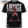 Trey Lance x San Francisco 49ers Signed T-Shirt, 49ers Fan Gifts