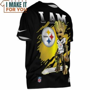 pittsburgh steelers black t shirt 2
