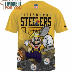 pittsburgh steelers x mario fullprinted t shirt 1 1