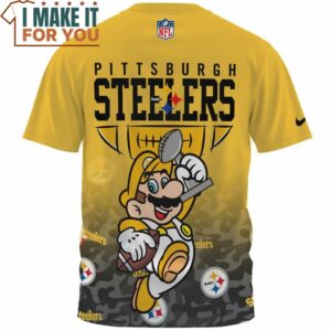 pittsburgh steelers x mario fullprinted t shirt 1 2