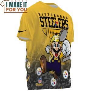 pittsburgh steelers x mario fullprinted t shirt 2 1