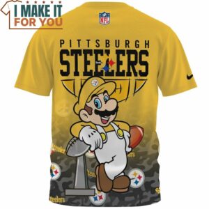 pittsburgh steelers x mario fullprinted t shirt 1 3
