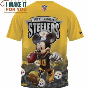 pittsburgh steelers x mickey fullprinted t shirt 1 3