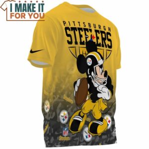 pittsburgh steelers x mickey fullprinted t shirt 2 4