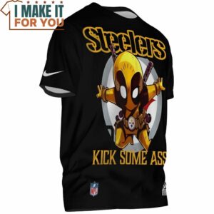 pittsburgh steelers black t shirt 2