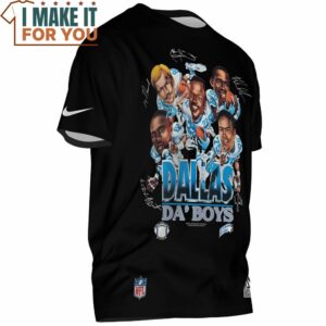 Dallas Cowboys Da Boys Cartoon Legends Graphic T Shirt 2