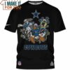 Dallas Cowboys Looney Tunes Touchdown T-Shirt, Top-Rated Cowboys Gifts