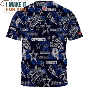 Dallas Cowboys Jason Voorhees Horror Graphic T Shirt 2