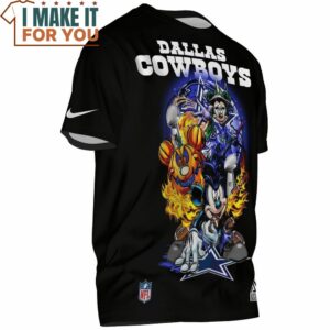 Dallas Cowboys Mickey And Minnie Touchdown Champion T Shirt 2