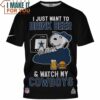 Dallas Cowboys Snoopy I Just  Want to Drink Beer And Watch My Cowboys T-Shirt, Gifts for Dallas Cowboy Fans