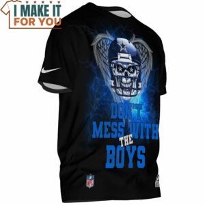 Dallas Cowboys Skull Wings Dont Mess With the Boys Shirt 2