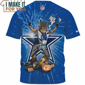 Dallas Cowboys Victory Celebration Graphic T Shirt 2