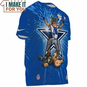 Dallas Cowboys Victory Celebration Graphic T Shirt 3