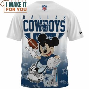 Dallas Cowboys x Mickey Champions Cup T Shirt 2