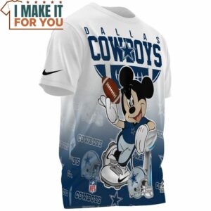 Dallas Cowboys x Mickey Champions Cup T Shirt 3
