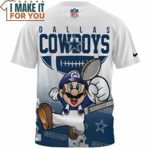 Dallas Cowboys x Super Mario Champions Cool T Shirt 2