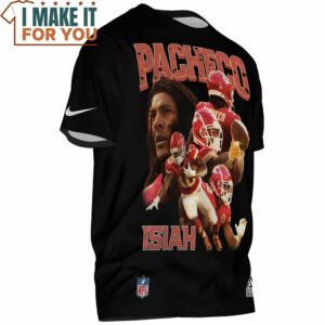 Isiah Pacheco x Kansas City Chiefs Retro Graphic T Shirt 2